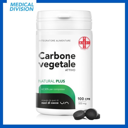 100 carbone vegetale attivo - vegetale,