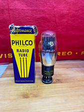 Tubo Philco 6B4G piastra nera pellicola Getter testato 100%