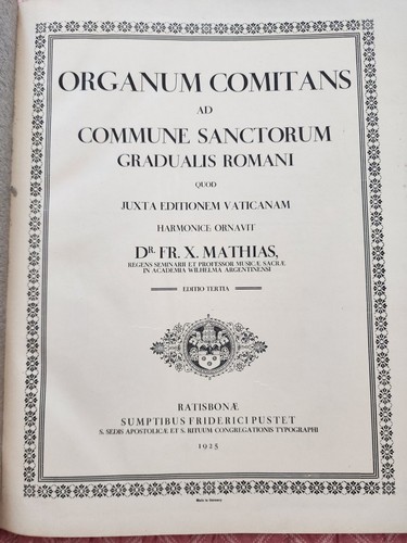 Organum comitans commune - organum, ad
