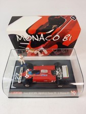 Brumm Ferrari 126 CK #27 Gilles Villeneuve winner Monaco 1981 25 ans 1/43 S07/26