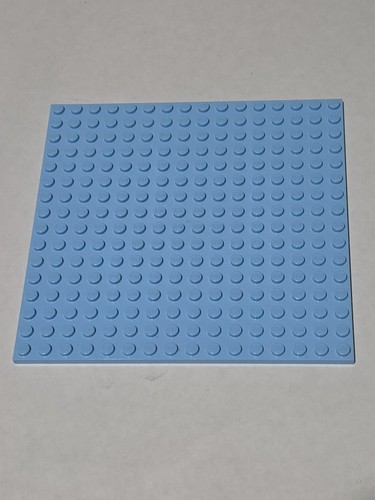 Lego bright light - blue, plate