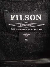 Filson gilet lana nero - filson,