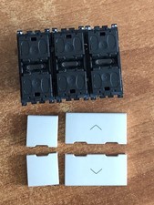 VIMAR 19547 3 pulsanti basculanti con attuatore tapparella domotica By-me/Plus