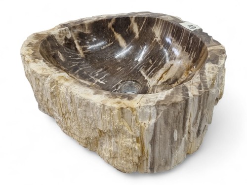 Lavabo legno fossilizzato - in,