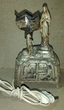 RELIQUIA DI LOURDES CON ILLUMINAZIONE E CARILLON - ARTE SACRA AN 50 