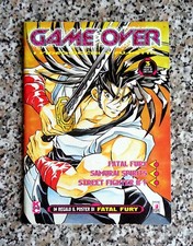 Game Over Rivista Lotto 18 Numeri Manga Gundam - Street Fighter - Fatal Fury