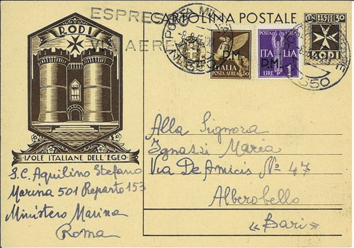 Cartolina postale cent 30 - cartolina,