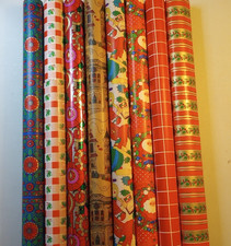 Lotto vintage di 8 rotoli di