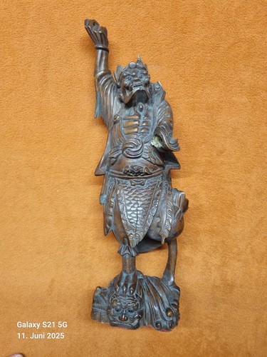 Vecchia scultura legno con - scultura, in