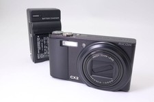 [Quasi Come Nuova] Ricoh CX2 Fotocamera Digitale Compatta Nera Usata Dal Giappone Funzionante