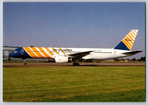 Cartolina air columbus boeing - air,