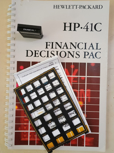 Modulo hewlett packard 41c - packard, hp-41c