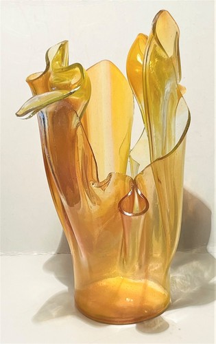 Vaso vetro fazzoletto - in, "a
