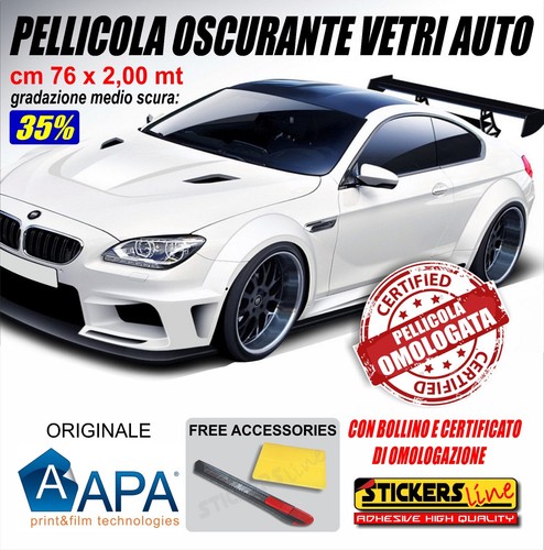 Pellicola oscurante vetri - pellicola, auto
