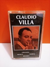 CASSETTA LONG TAPE CLAUDIO VILLA GRANADA MEXICO MARINA BINARIO VINTAGE