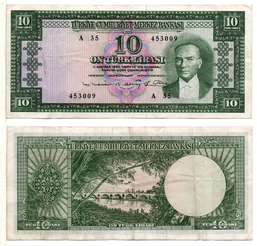 Turchia lire 1963 - (1930),