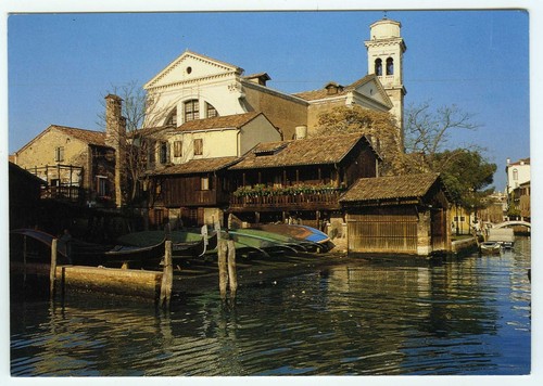 1980 venezia postcard - 1980's,