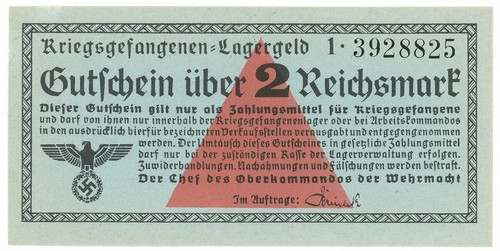 Reichsmark prigionieri di - 2,