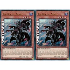 FALLEN OF ALBAZ 2x • (Caduto Di Albaz) • Ultra R • CH01 EN001 • 1Ed • Yugioh!