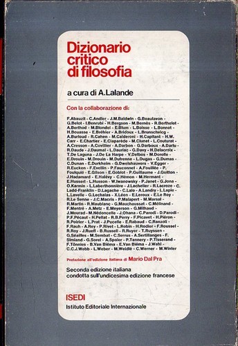 André lalande dizionario - andré, lalande.