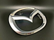 MAZDA 125MM LOGO SIGLA SCUDO EMBLEMA FREGIO STEMMA SCRITTA TARGHETTA BADGE TARGA