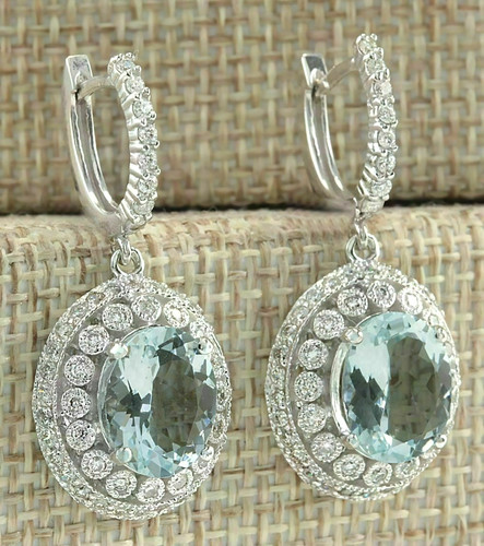 Orecchini argento con - in,