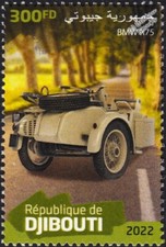 Timbro moto e sidecar BMW R75