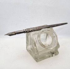 Penna stilografica argento - stilografica, e