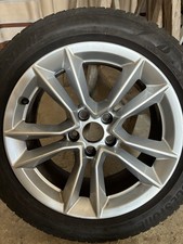 4 Cerchi Originali Audi 17 + Bridgestone Blizzak 225/50/17  Attacco 5x112 Et 29