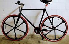 Bici fixed Cicli Blume nera custom made misura 60 (28")