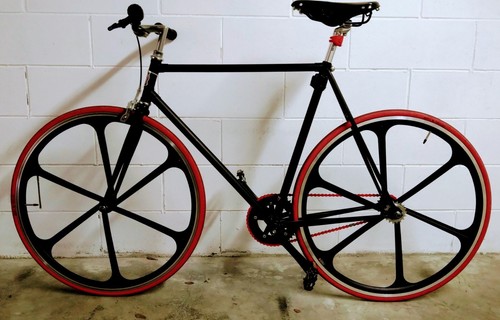 Bici fixed cicli - blume, nera