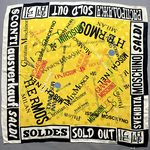Magnifique foulard vintage - , "