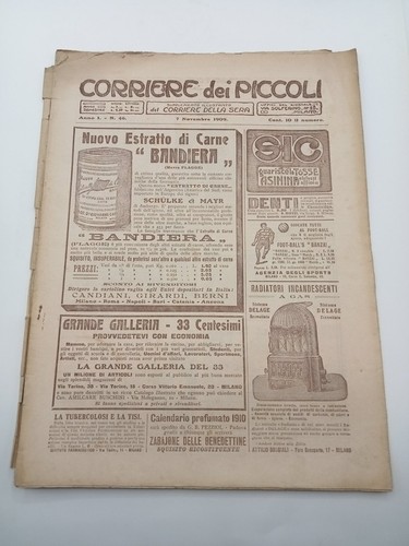 Giornale corriere dei - dei, piccoli