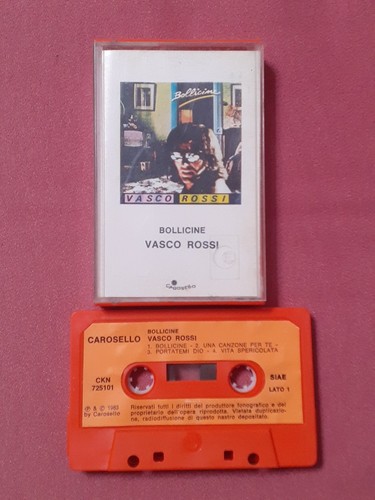 Vintage musicassetta vasco - musicassetta,