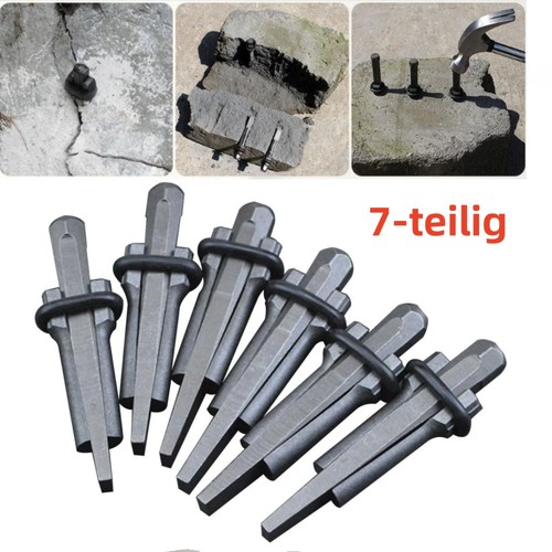 Set pezzi plug pietra cunei - 7,