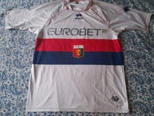 MAGLIA SHIRT VINTAGE FOOTBALL CALCIO GENOA 1893 ERREA L AWAY EUROBET. 