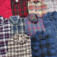 Lotto di 10 camicie vintage in