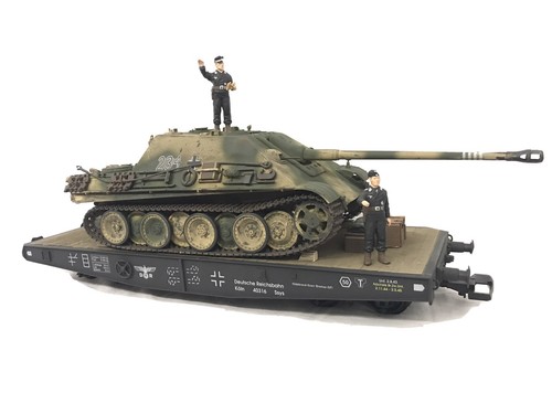 Carro pianale con - armato, scala