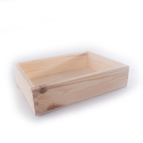 Scatola rettangolare legno - scatola,