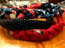 3 FASCE PER CAPELLI A TRECCIA