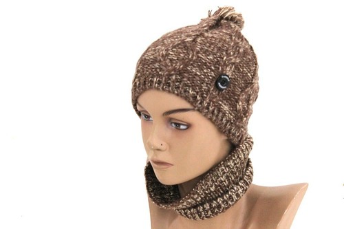 Set sciarpa cappello donna - sciarpa,