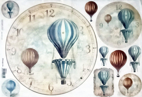 Carta riso decoupage - di,