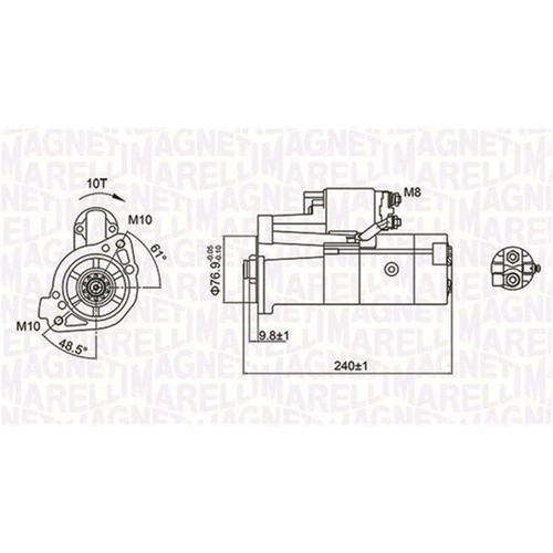 Motorino avviamento magneti - motorino,