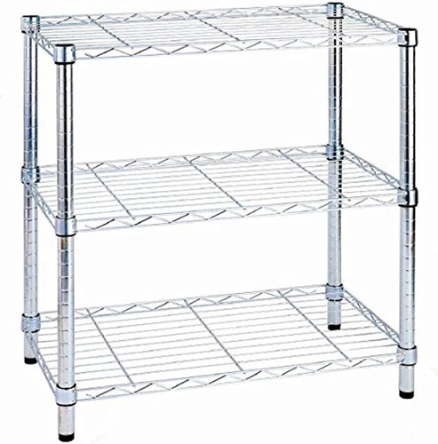 S1775001 scaffale cromato tre - cromato,