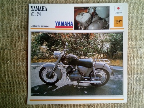 Scheda moto yamaha - moto, yd1
