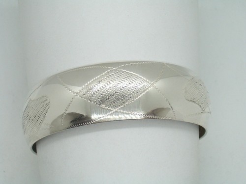 Bracciale rigido argento - in,