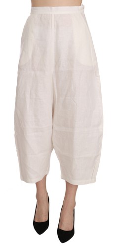 Pantaloni acht bianchi vita - pantaloni,
