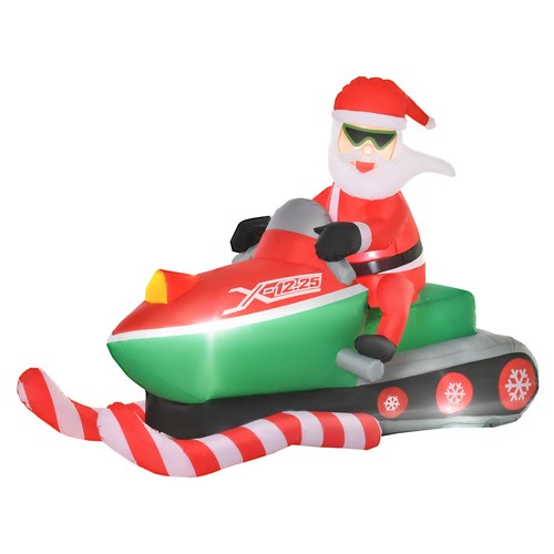Babbo natale gonfiabile - babbo,