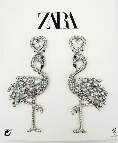 Zara orecchini uccellino - zara,