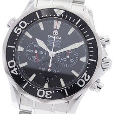 Orologio Uomo Automatico Omega Seamaster300 2594.52 Cronografo Quadrante Nero_898791
